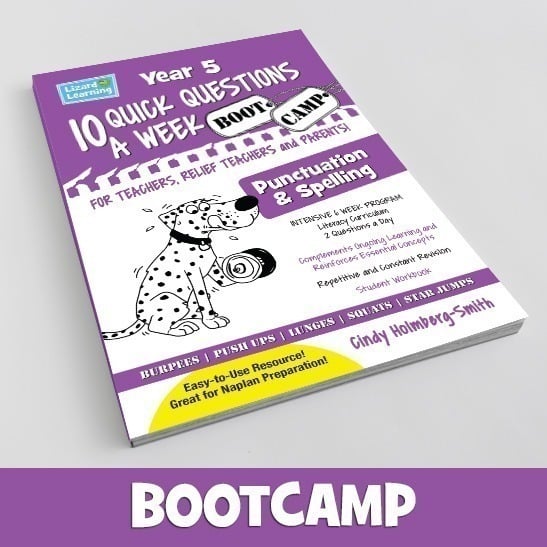 10 Quick Questions a Day - Year 5, Bootcamp | Student PDF Workbook (Copy)