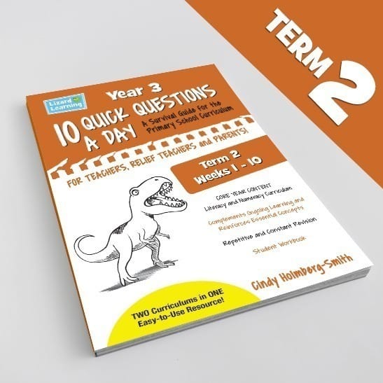 10 Quick Questions a Day - Year 3, Term 2 | Student PDF Workbook
