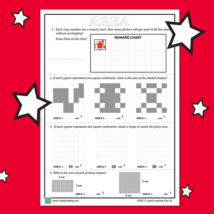 Area - Worksheet