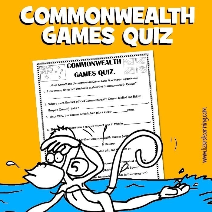 Commonwealth Games Quiz - Worksheet