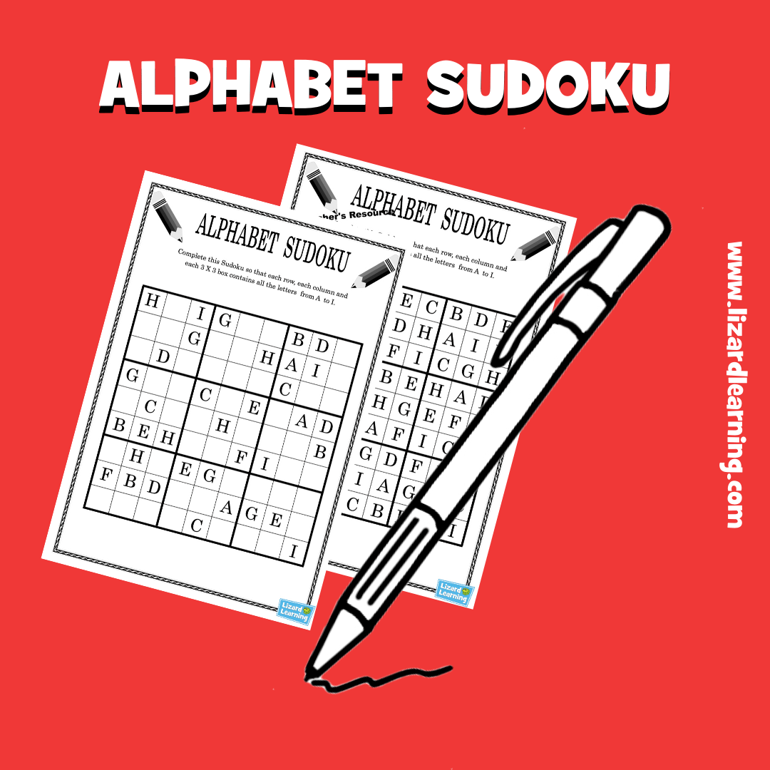 Alphabet Suduku - Worksheet