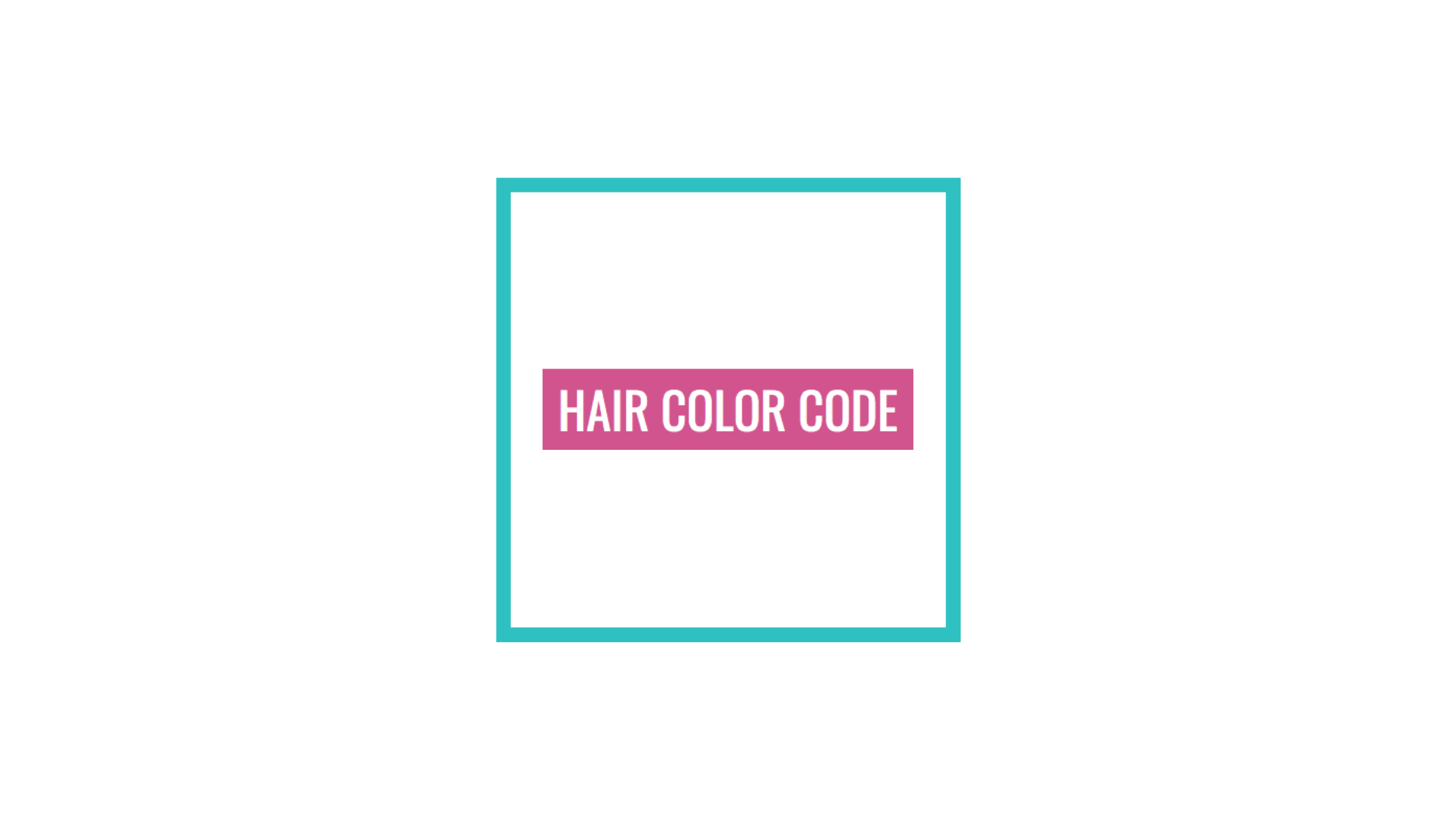Hair Color Code
