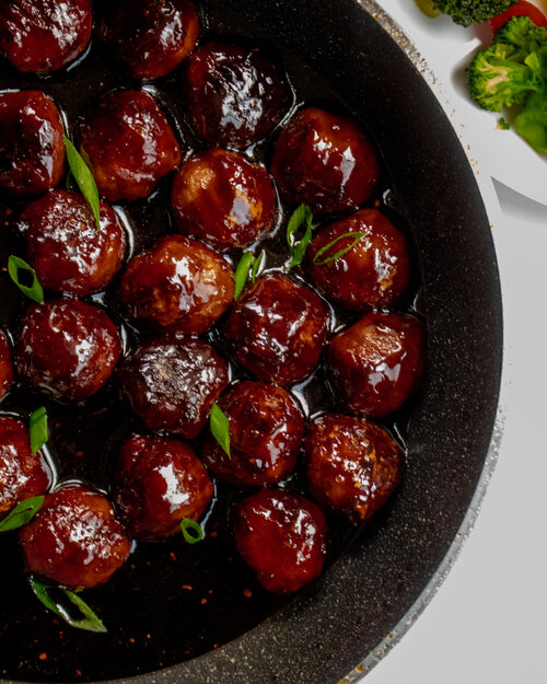 Mongolian Beef Meatballs