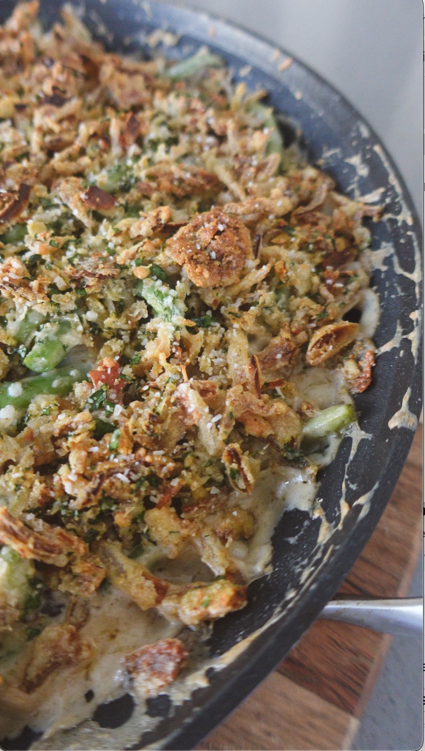 Better Than Your Mom’s Green Bean Casserole