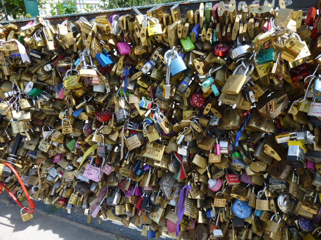 Pont de l’Archevêché near Notre Dame