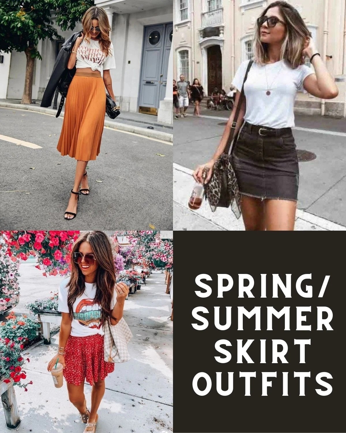 27 skirt outfit ideas for every season