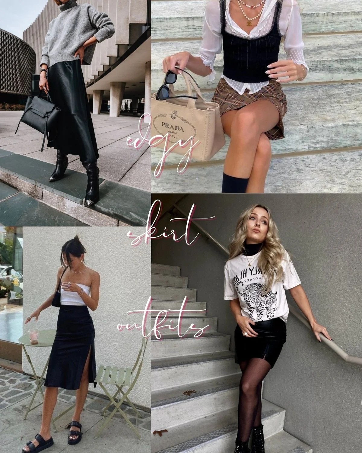 27 skirt outfit ideas for every season