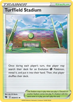 Turffield Stadium (터프스타디움) (Normal) - 68/73 - Sword & Shield - Champion's Path - Near Mint - (영문판)