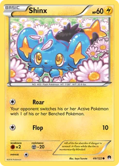 Shinx (꼬링크) (Normal) - 44/122 - XY - BREAKpoint - Near Mint - (영문판)