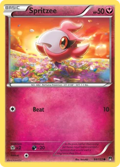 Spritzee (슈쁘) (Normal) - 84/122 - XY - BREAKpoint - Near Mint - (영문판)