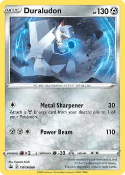 Duraludon (두랄루돈) (Promo) (Holo) - SWSH060/307 - Sword & Shield - SWSH Black Star Promos - Near Mint - (영문판)