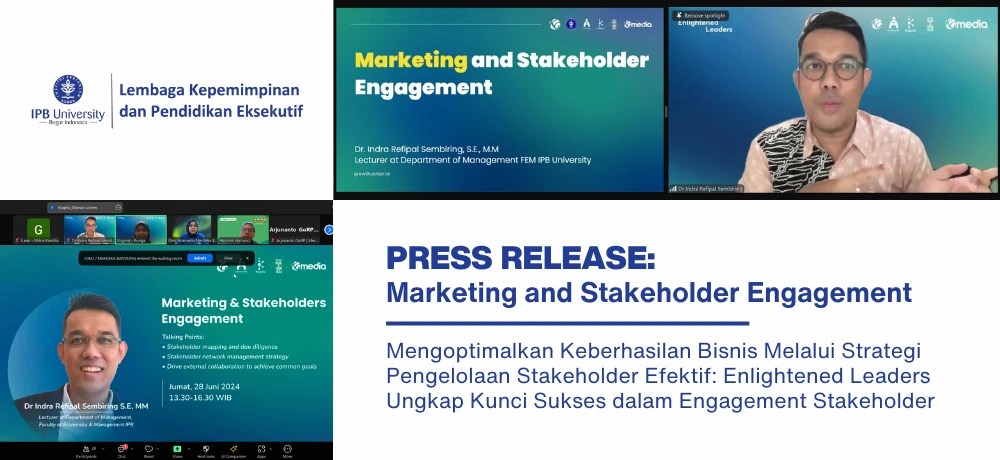 Press Release – Marketing and Stakeholder Engagement