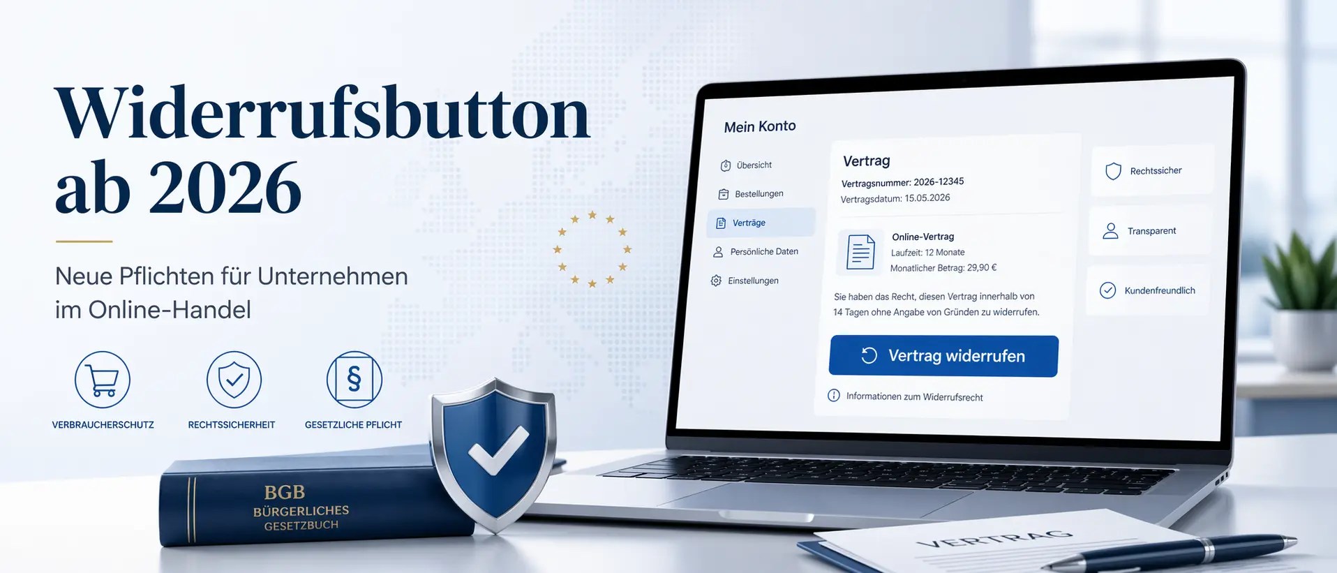 Widerrufsbutton