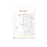 Lulujo Cotton Muslin (Set of 2) - Daisies & Greenery