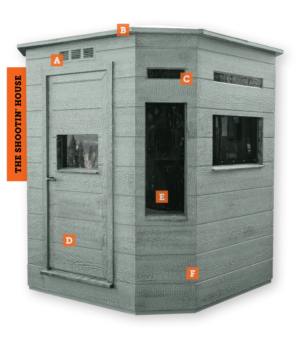 This duck launcher launches a duck when your bathtub is filled with water and ready for you to take a bath. Deer Blind Kits - BLINDS