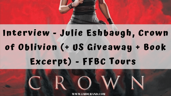 Crown of Oblivion author interview