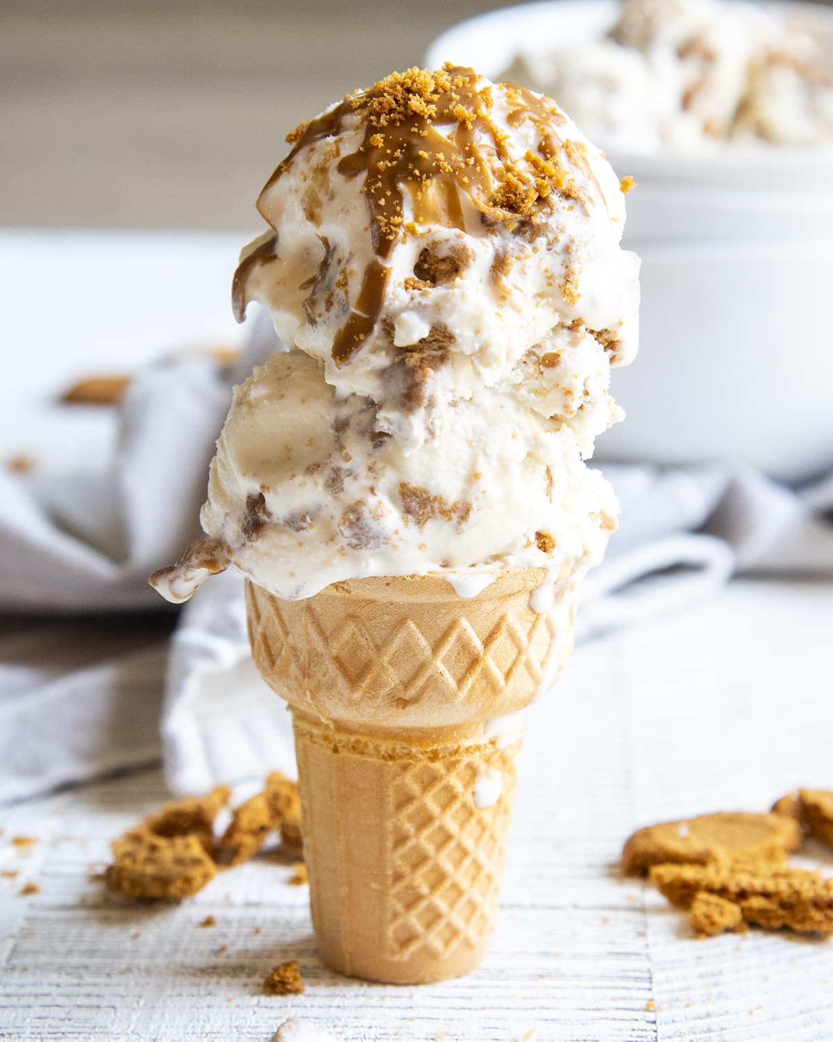 Biscoff Ice Cream Like Mother, Like Daughter