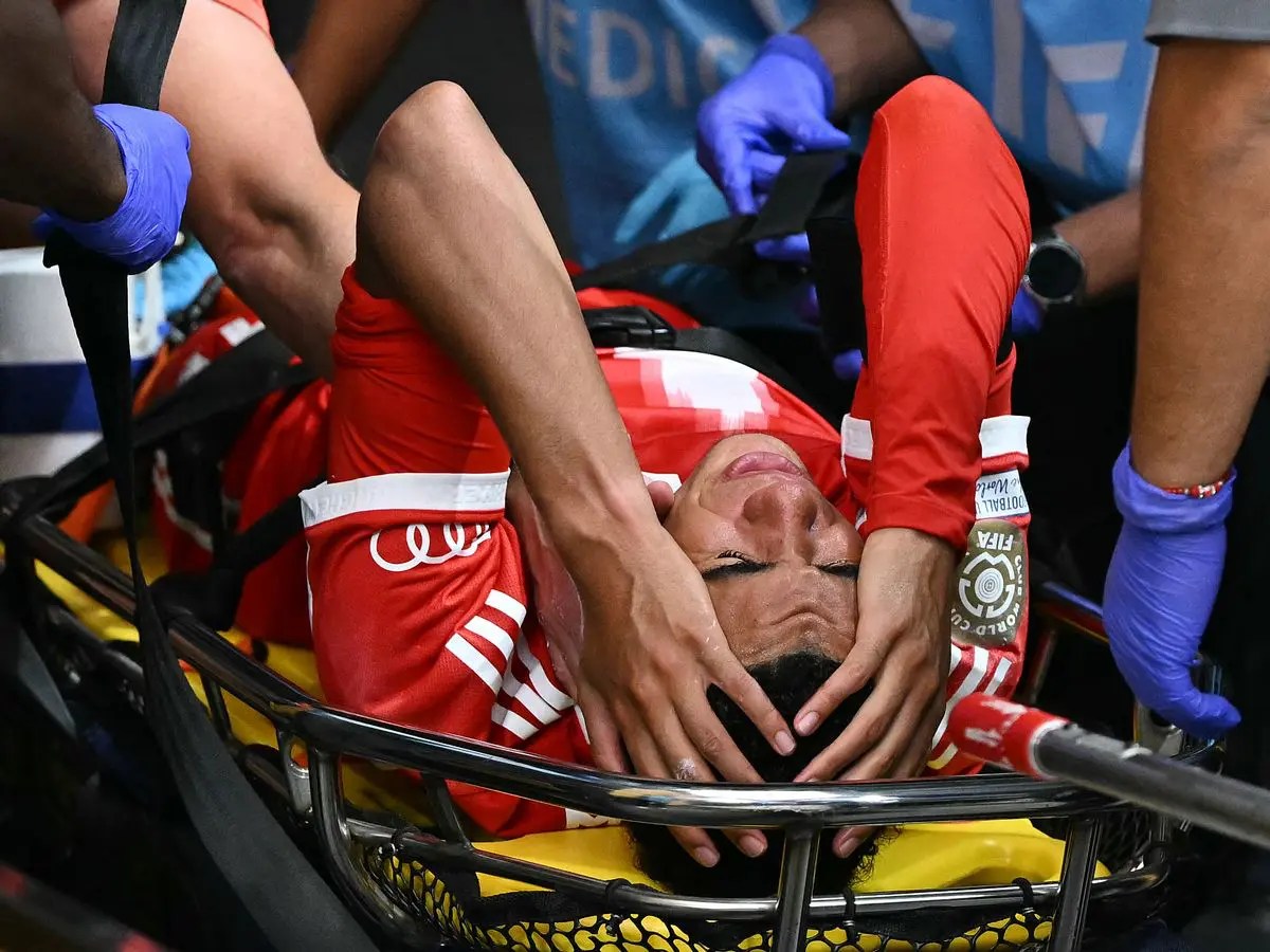 Jamal Musiala Injury Vs Psg