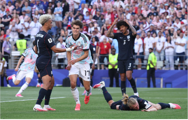 Charles De Ketelaere Scores During Belgium'S World Cup Victory Over The Usa.