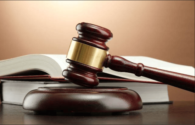 Lawyers And Judges During An Election Tribunal Hearing In Nigeria Discussing Electoral Dispute Proceedings.