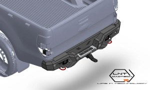 Rear Bumper Design 08 for Ford Ranger 2012-2021 [M8R12+]