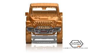 Front Bumper Design 03 for JEEP Gladiator Rubicon [FB3JeRu18+]