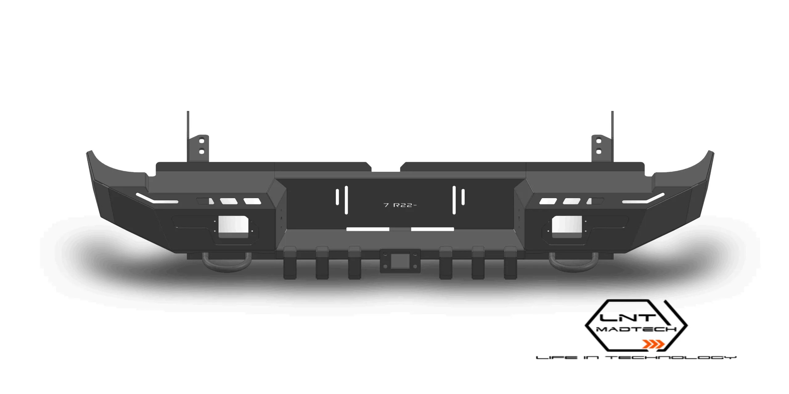 Rear bumper design model number 07 [M7] (available for all pickups)