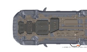 Underbody Protection Plate 01 Design for TOYOTA Tacoma 4th Generation 2023+ [UPP1TCM23+]