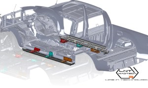 Side Step Rock Slide Design Model No.05 for Ford Ranger 2012+ [ST5R12+]