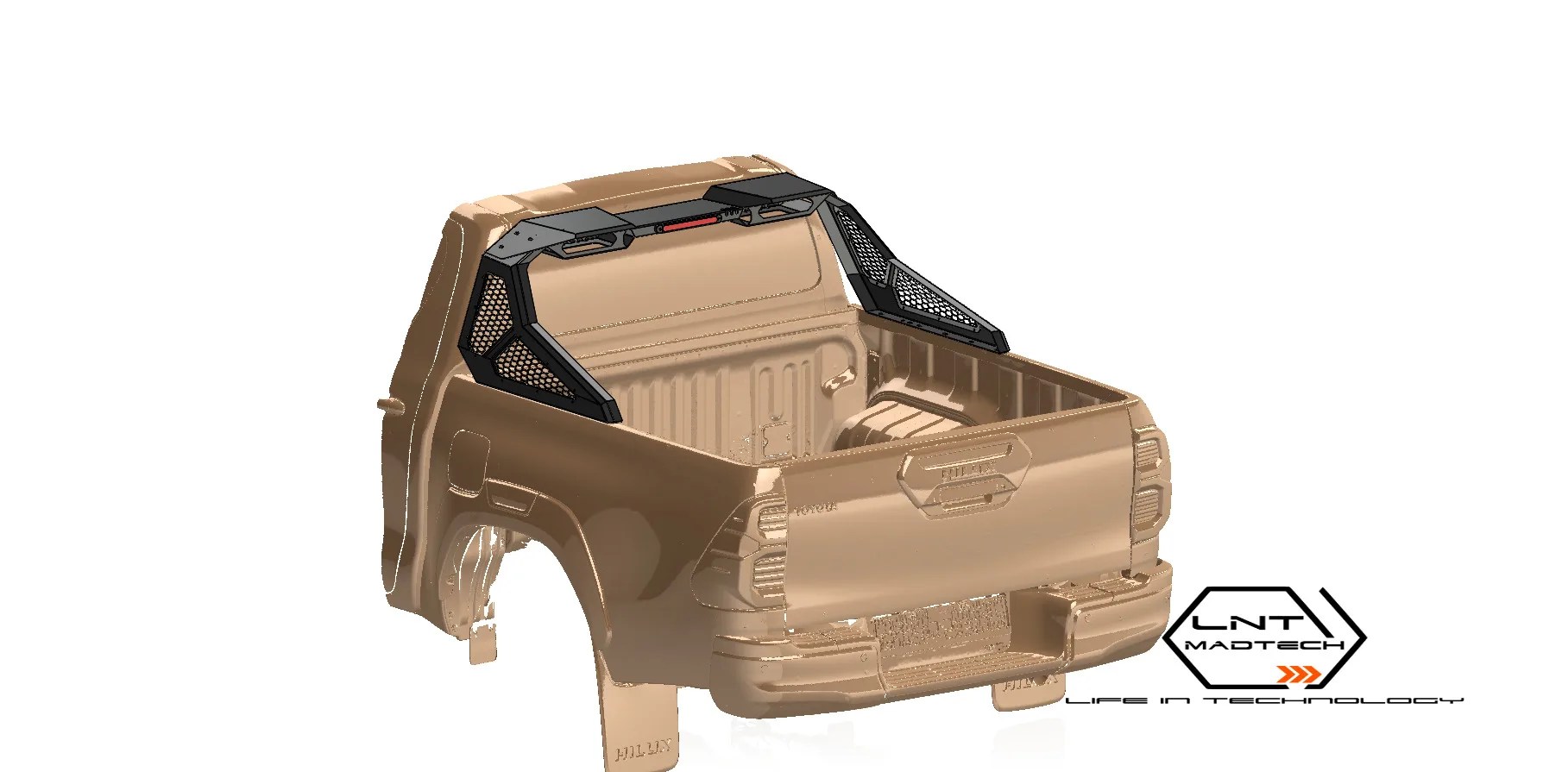 Roll Bar Design 04 for Toyota Hilux 2015+ [RB4H15+]