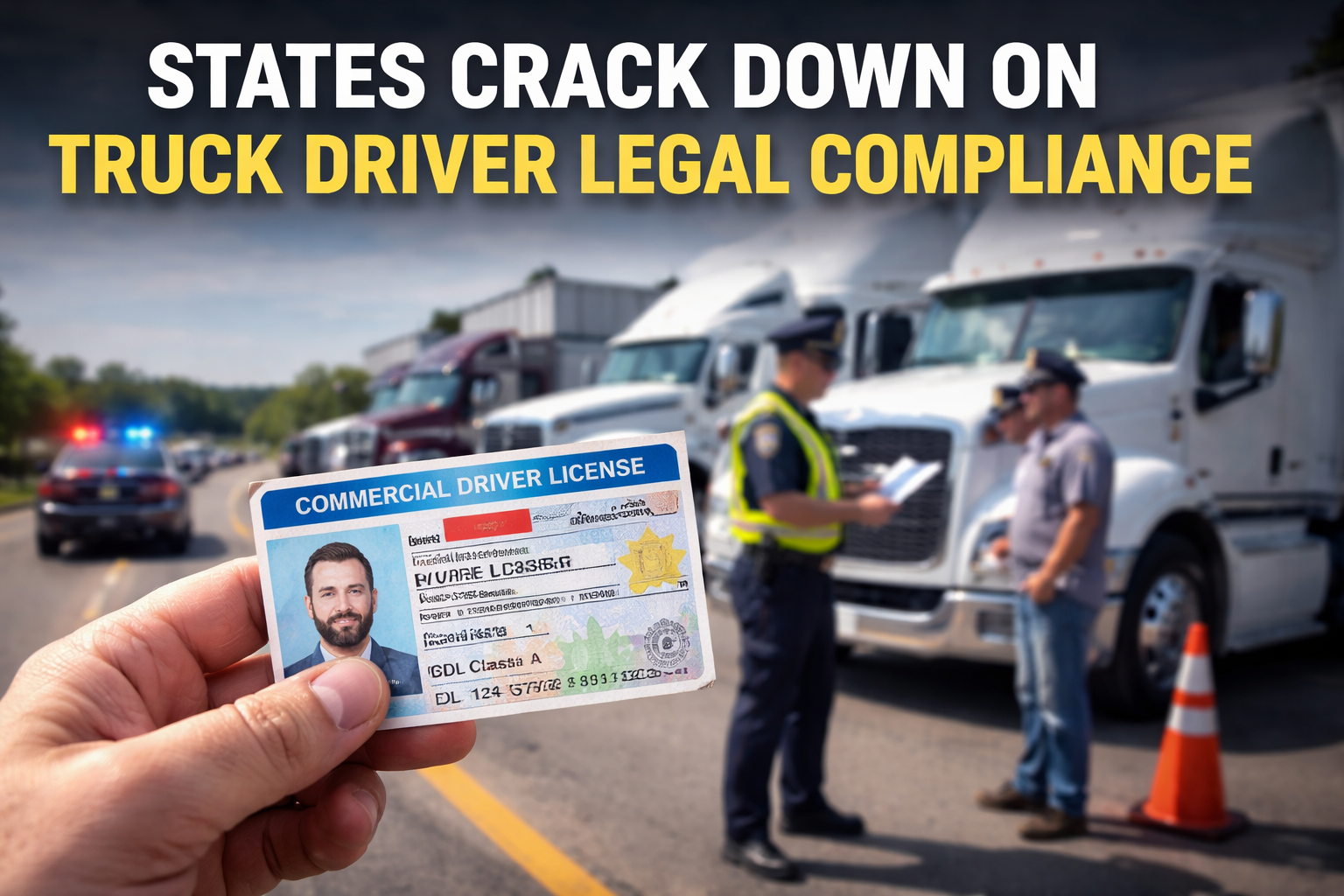 States Crack Down on Truck Driver Legal Compliance