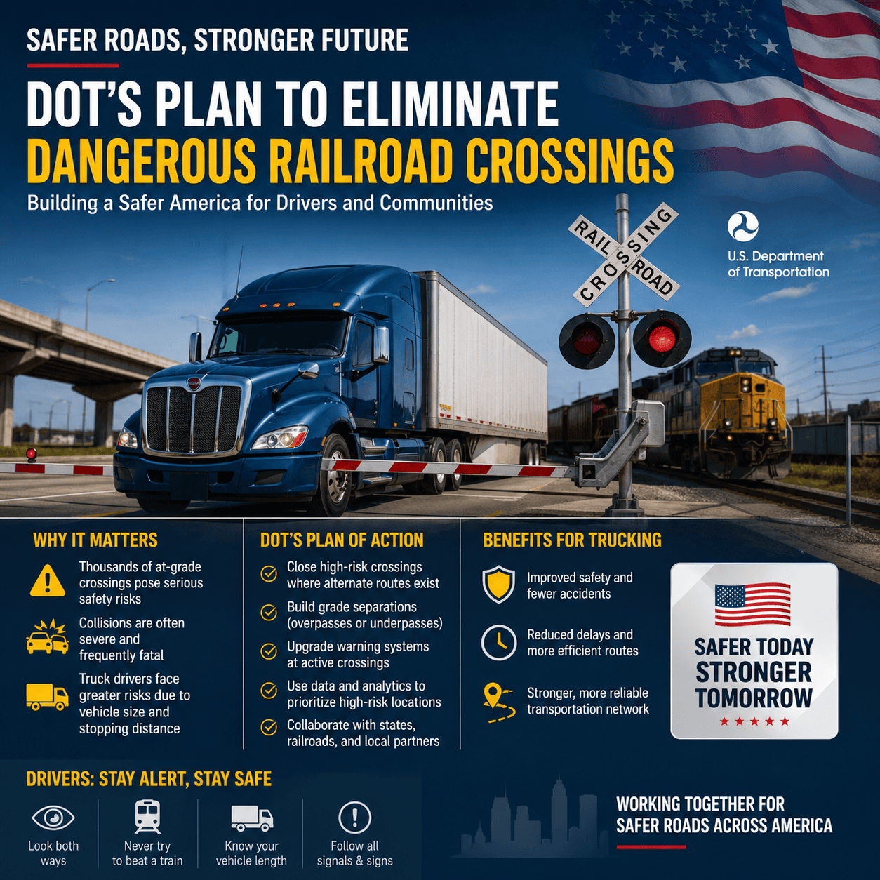 DOT Moves to Eliminate Dangerous Railroad Crossings