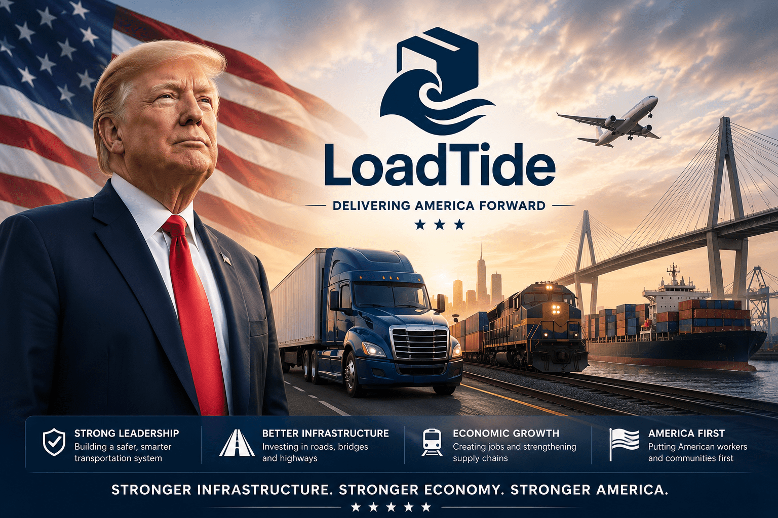 How Donald Trump’s Transportation Policies Support the U.S. Trucking Industry in 2026