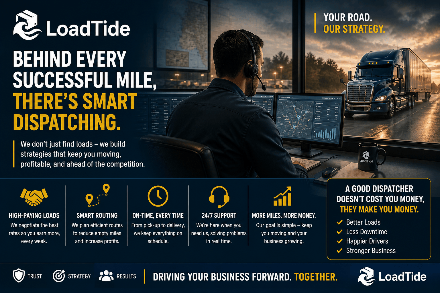 How Dispatchers Make or Break Trucking Businesses in the USA: The Truth Behind the Industry