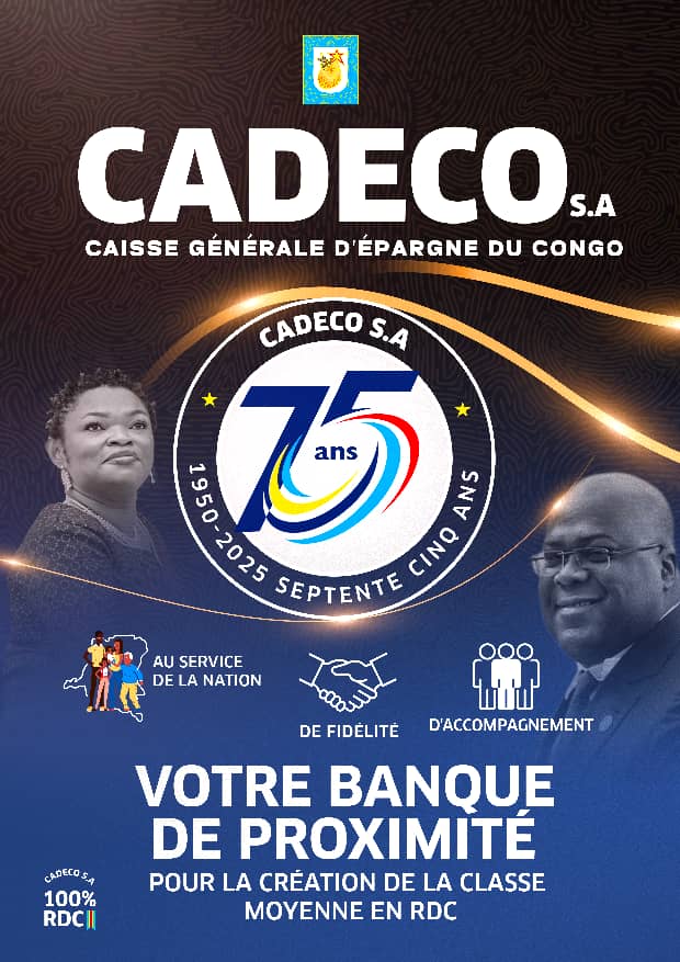 CADECO SA : l'institution bancaire qui btit la classe moyenne congolaise -  L'Objectif