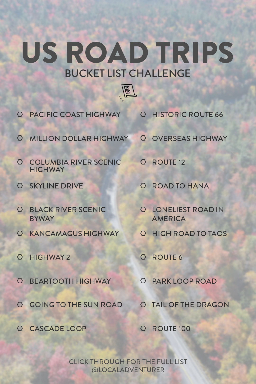 21 Best Road Trips In USA To Put On Your Bucket List Local Adventurer Us Road Trips 
