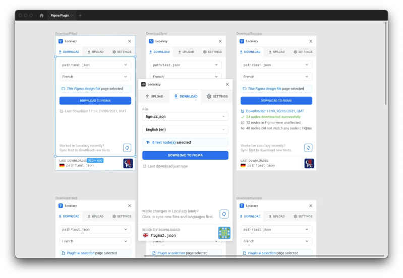 Figma Screenshots Localazy Docs - Gradient Pictures - Artistic Desktop Collection