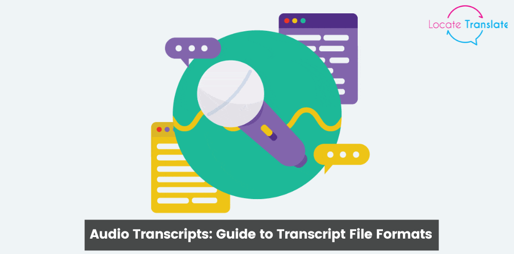 Audio Transcripts Guide to Transcript File Formats