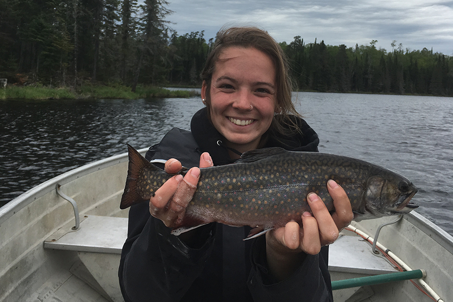 2018 Taylor with a nice Brook Trout