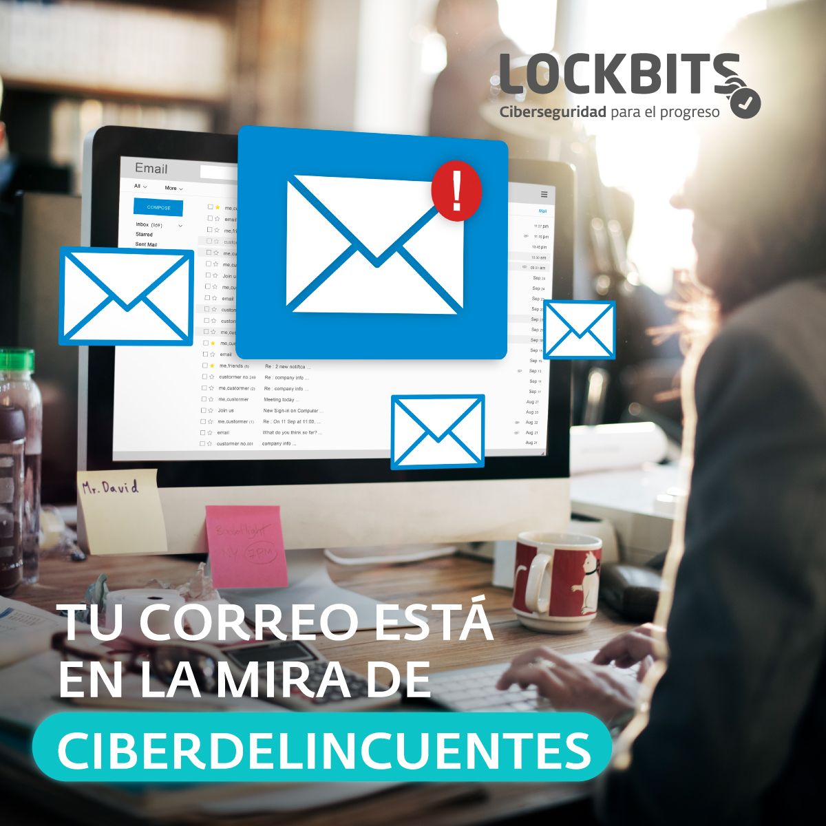 Tu correo está en la mira de ciberdelincuentes
