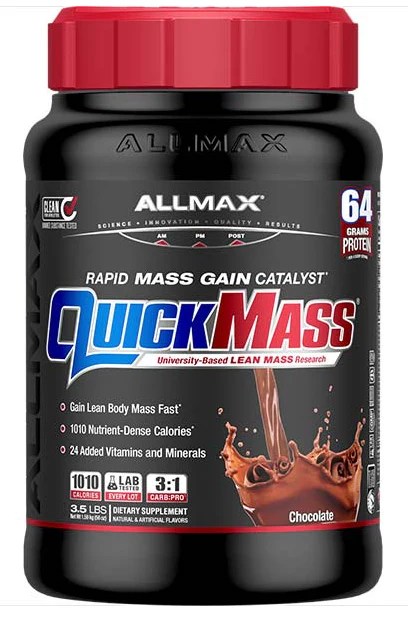 Allmax Quickmass 3 5lb Lean Mass Gainer