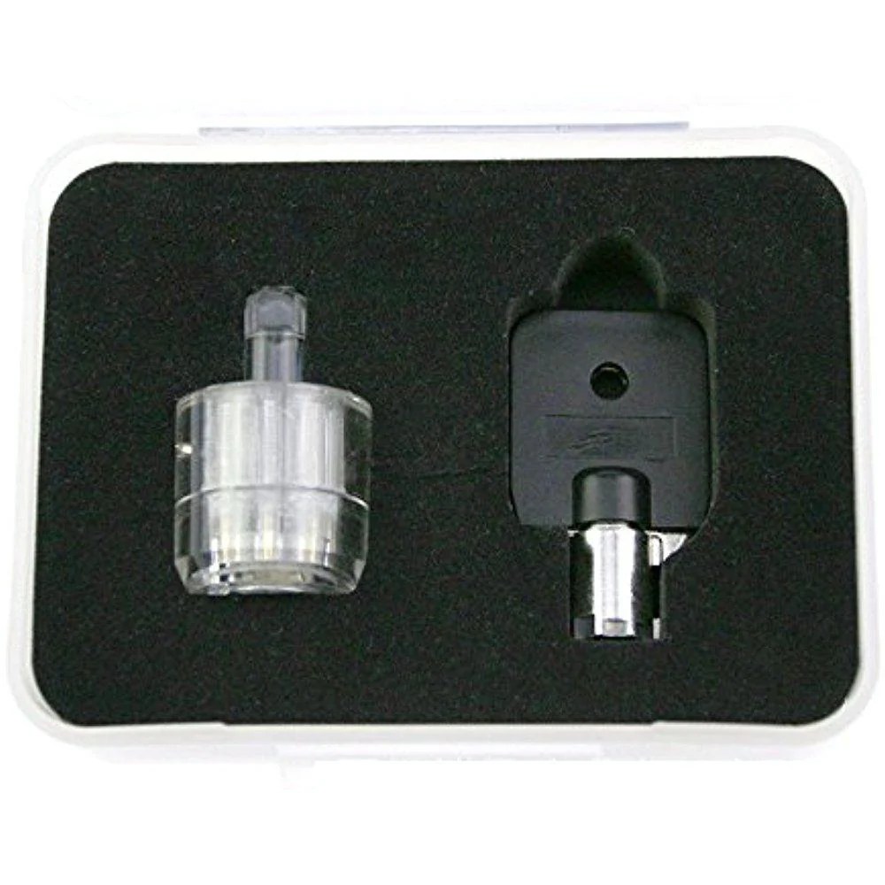 Clear Tubular Practice Lock Lockpickable