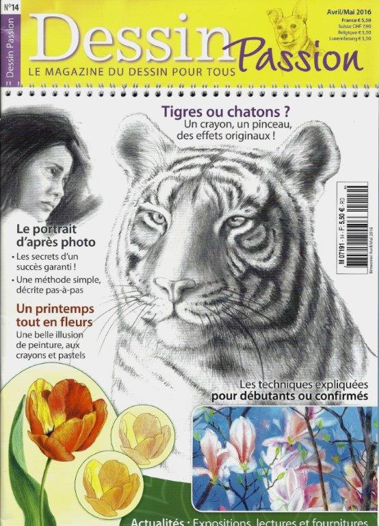 Mijn werk in een Frans Magazin