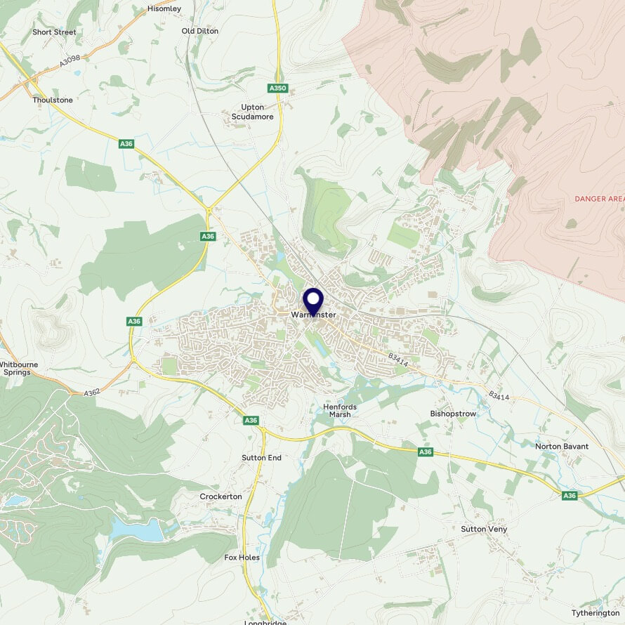 Letting Agent Near Warminster John Loftus Property Centre Warminster Map 
