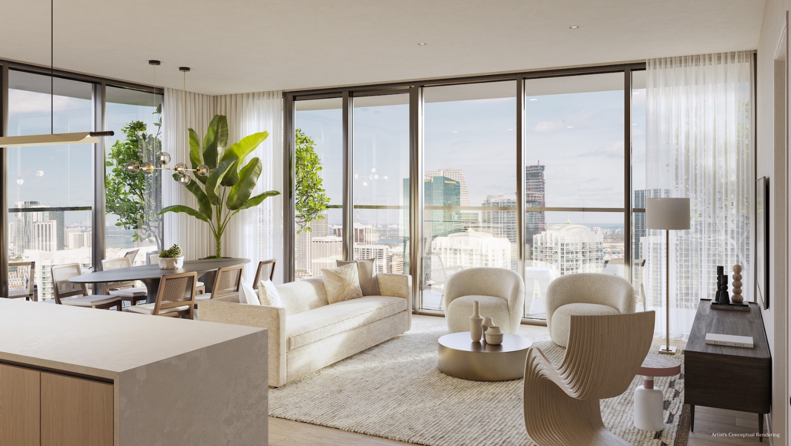 LOFTY Brickell rendering