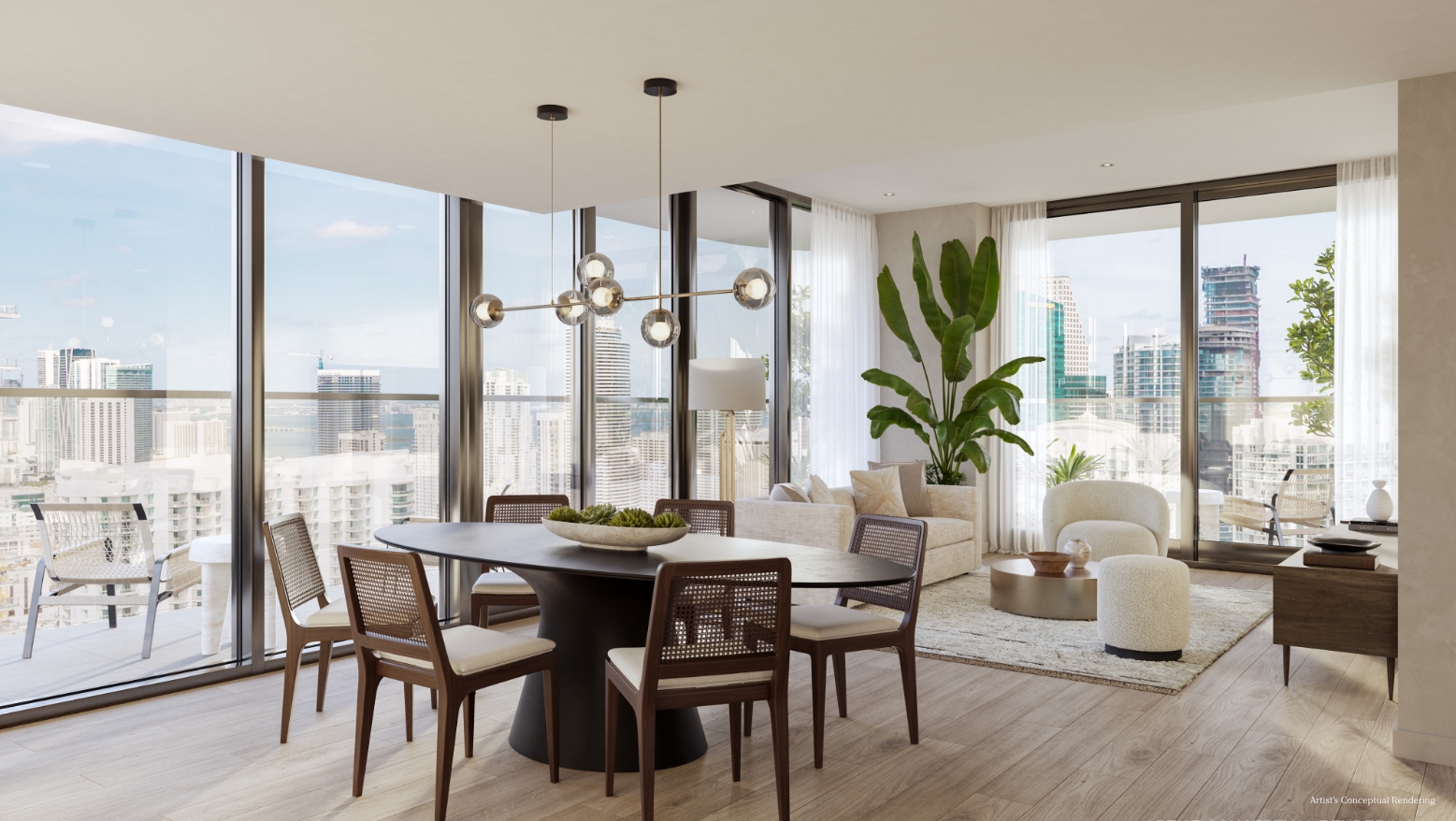 LOFTY Brickell rendering