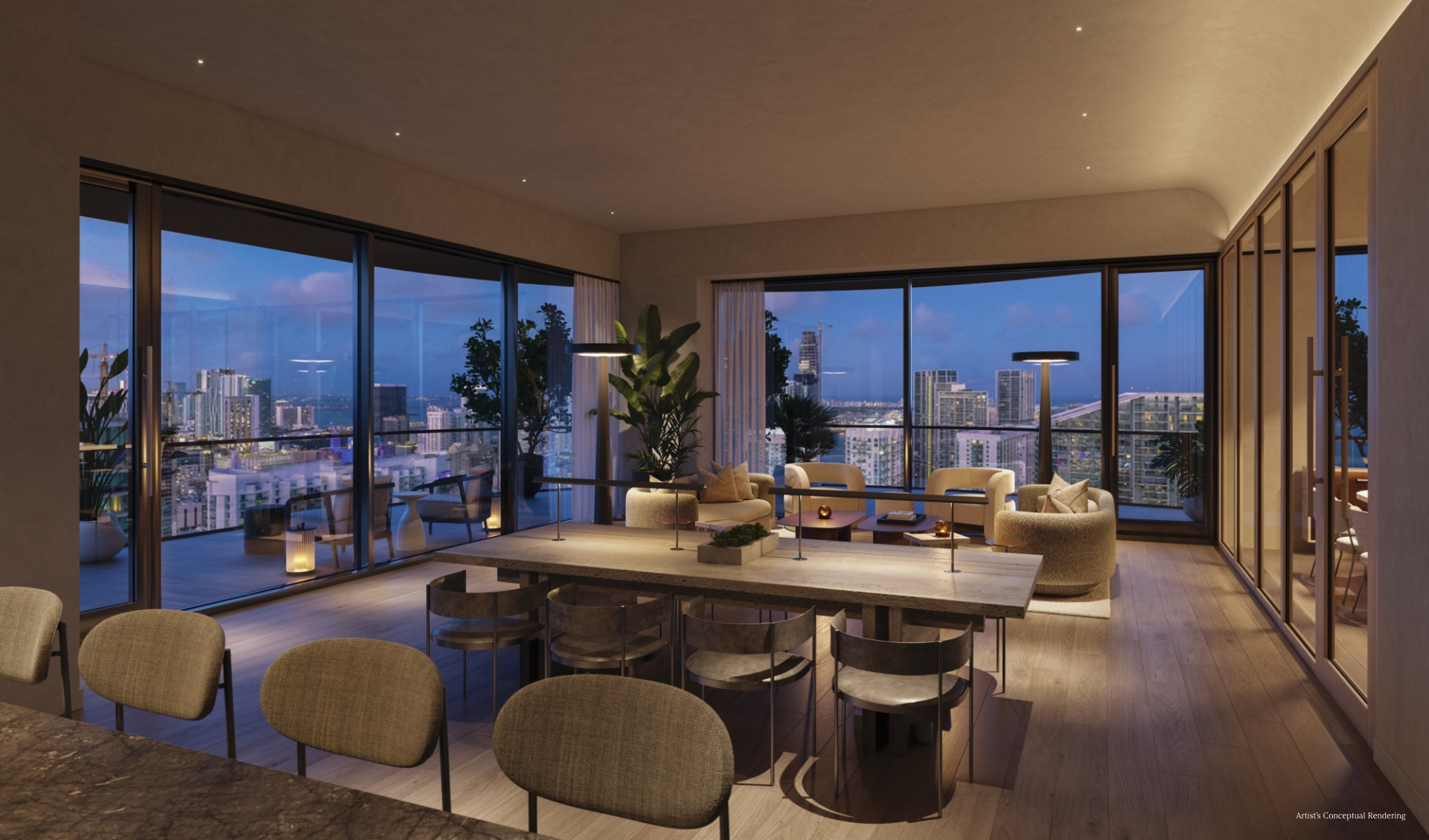 LOFTY Brickell rendering
