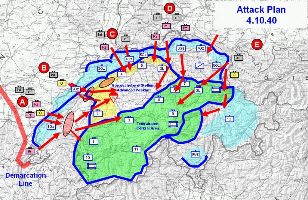 Why was Switzerland never involved in WW2 while there was war in all of its neighboring countries? Were they funding Hitler for the war?