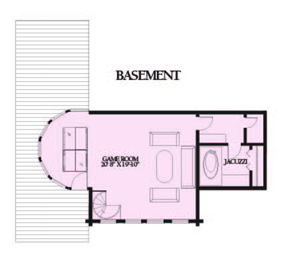 Log Cabin Waterford floor plan 1