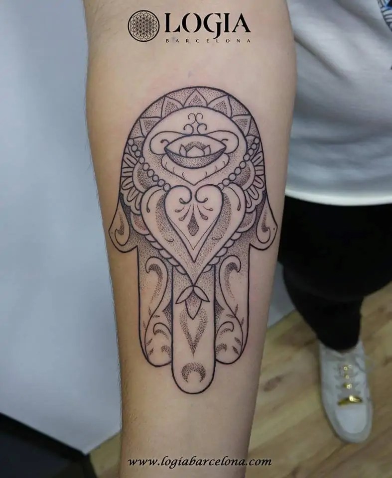 Tatuajes De La Mano De Fatima Tatuajes Logia Barcelona